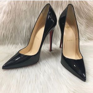 CHRISTIAN LOUBOUTIN So Kate Patent Leather Black